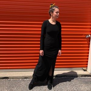 Bisou Bisou Michele Bohbot black dress